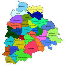 telangana map